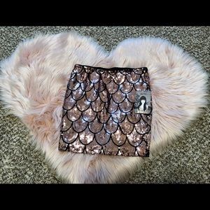 Sequin Skirt